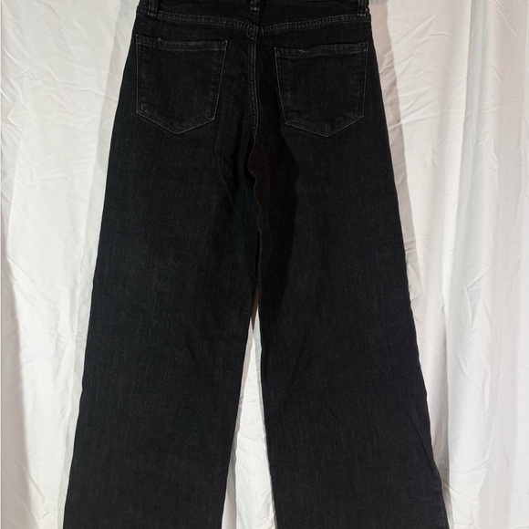 a.n.a Denim - a.n.a Charcoal Wide-Leg Jeans